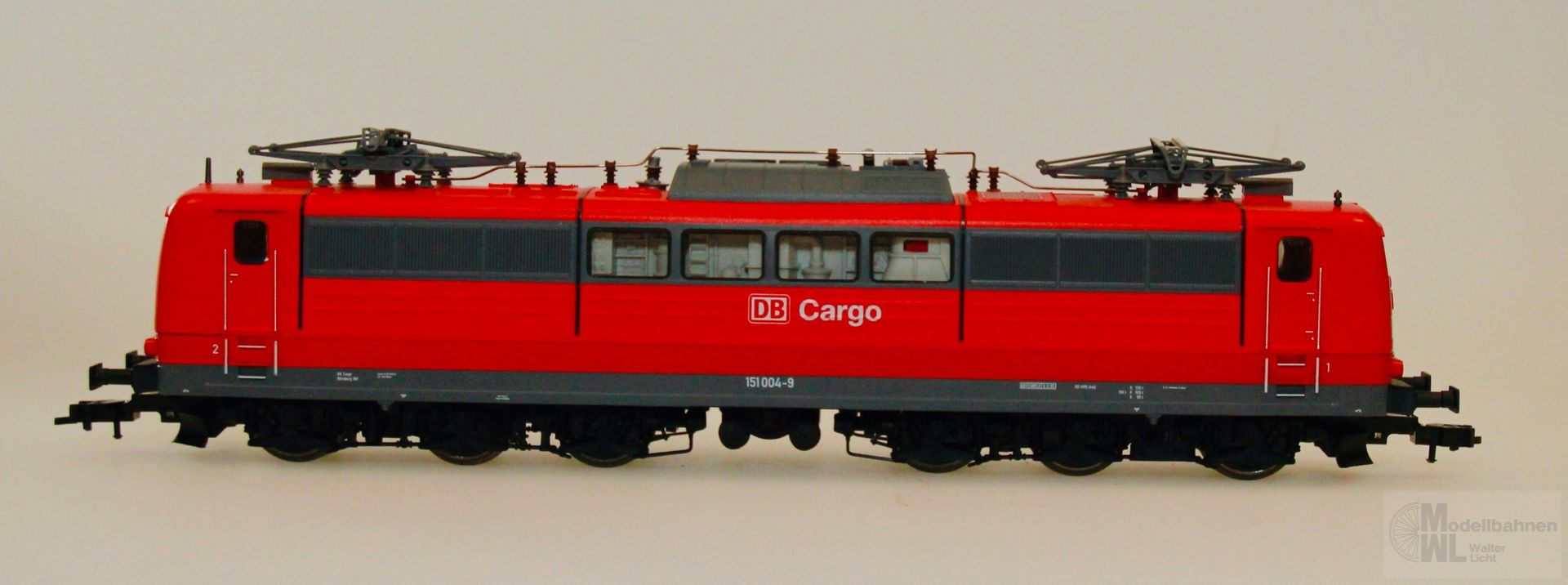 Fleischmann 4383 - Fleischmann - E-Lok BR 151 004- DB Cargo Ep.V verkehrsrot H0/GL